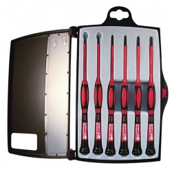 1KV Insulated Precision Screwdriver Set, 6 pc.
